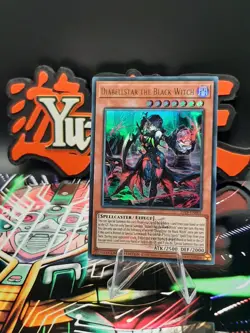 Diabellstar The Black Witch 25LP-EN001 Ultra Rare Limited World Championship NM - Image 1