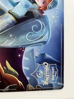 DISNEY LORCANA CHALLENGE CINDERELLA STOUTHEARTED FOIL PLAYMAT (RARE) - Image 3