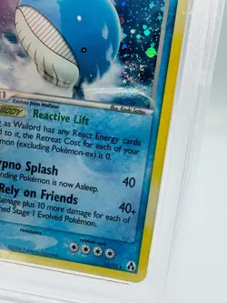 Pokemon Card Wailord 14/92 EX Legend Maker Holo (with swirl) - Image 2