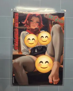 Kallen Stadtfeld Custom Glow In The Dark Waifu Card Fan Art - Image 1