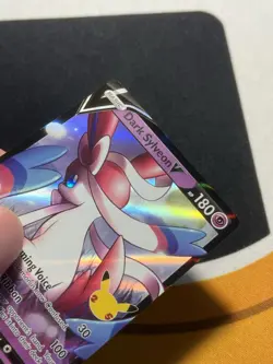 Dark Sylveon V SWSH134 SWSH: Sword & Shield Promo Card Holo NM B - Image 4