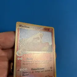 Pokemon TCG Blaziken Reverse Holo EX Ruby & Sapphire Card 15/109 NM Condition - Image 2