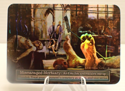 Mismanaged Mortuary - Foil - TCG Sorcery Gothic Card - Image 1