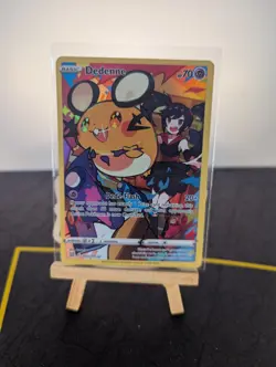 Pokemon Card Dedenne TG07/TG30 Brilliant Stars Trainer Gallery Full Art NM - Image 1