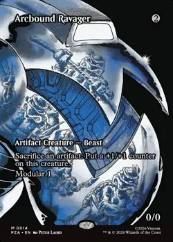 Arcbound Ravager X1 BORDERLESS -NM/M-Teenage Mutant Ninja Turtles- Eternal Legal - Image 1