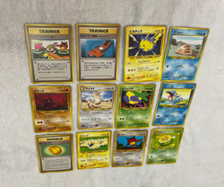 12 Pokemon Japanese Neo Genesis Lot, NM, No Doubles, Vintage PICTURES - Image 3