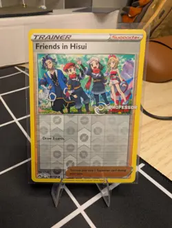 Pokemon TCG Friends In Hisui Professor Program Promo 130/159 🔥 - Image 1