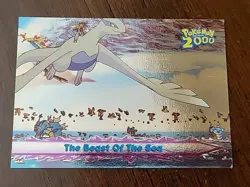 MP! FOIL 2000 Topps Pokemon the Movie 2000 - Lugia- The Beast of the Sea #66 - Image 1