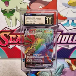 CGC 10 Pristine Regieleki VMAX 115/098 Rainbow - Paradigm Trigger - Pokemon TCG - Image 1