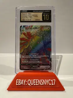 Pokemon Regieleki VMAX (2022) Japanese Paradigm Trigger 115/098 CGC Pristine 10 - Image 1