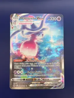 Hatterene VMAX GG47 Crown Zenith Galarian Gallery Pokemon TCG - NM - Image 1