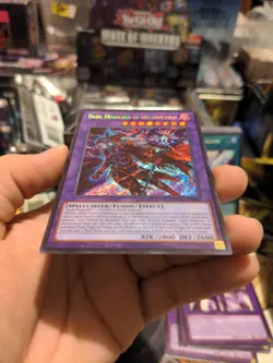 Yugioh! Dark Magician of Destruction MZMU-EN011 Secret Rare 1st Ed NM - Image 3
