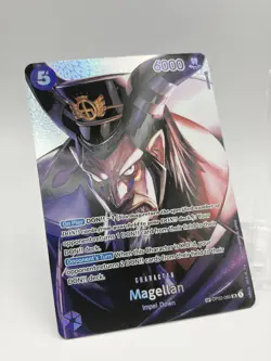 One Piece TCG English OP02-085 Magellan SP OP04 Alt Art Portrait NM - Image 2
