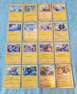 SHINX, LUXIO, & LUXRAY BUNDLE OF POKEMON CARDS - Image 1