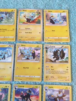 SHINX, LUXIO, & LUXRAY BUNDLE OF POKEMON CARDS - Image 3
