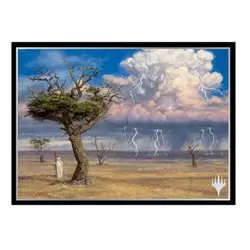 Ensky 80 Magic The Gathering MTG Card Sleeves Odyssey Plains MTGS-091 - Image 1