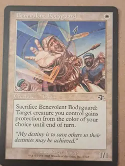 Benevolent Bodyguard [ Judgment ] MTG [ Common ] NM+ - Image 1