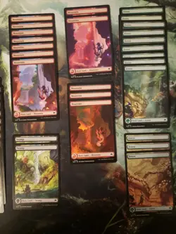 60 Full Art Lands- Bloomburrow NM MTG See Description for Card Number Break Down - Image 3