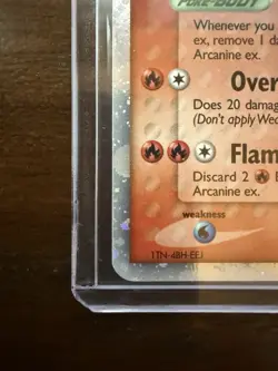 Pokemon Arcanine ex Legend Maker 83/92 Holo Rare EX English TCG 120HP 2006 - Image 3