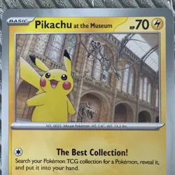 Pokemon x Natural History Museum Promo - Pikachu At The Museum - SEALED - Image 2