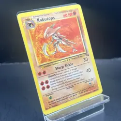Kabutops - 24/62 - Fossil - Non Holo Rare - Pokemon Card LP - Image 2