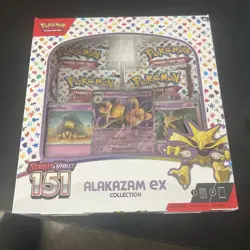 Pokemon TCG 151 Alakazam ex Collection Box Sealed Scarlet And Violet HOT ITEM! - Image 1