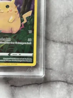 2021 POKEMON CELEBRATIONS 005 FULL ART PIKACHU AGS PSA 10 Crossgrade LOW POP - Image 4