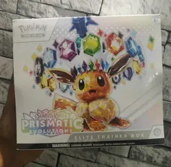 🔥Pokemon TCG Prismatic Evolutions ETB Elite Trainer Box SEALED BRAND NEW 🔥 - Image 1