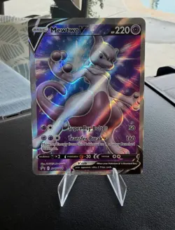 Mewtwo V SWSH229 Sword Shield Black Star Promo Pokemon TCG. (NM) Near Mint - Image 1