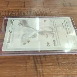 Pokemon Reshiram EX 173/086 SV11W White Flare Full Art Holo Rare Card - Image 3