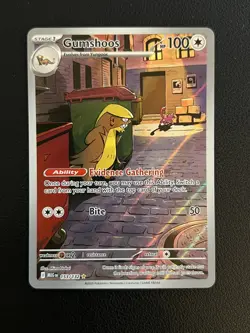 Pokemon Card - Gumshoos 153/132 - Mega Evolution - Illustration Rare - Image 1
