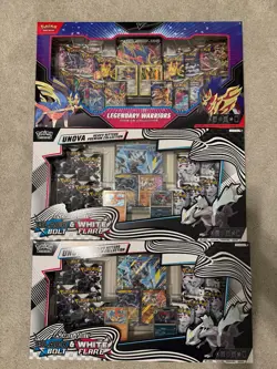 Pokemon Unova / Legendary Warriors Premium Collection Box **SEALED/NEW** - Image 1