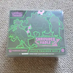 Pokemon TCG Shrouded Fable Pokemon Center Elite Trainer Box ETB Sealed With Case - Image 1