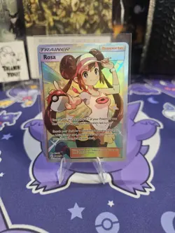 Pokemon TCG Rosa Full Art Ultra Rare Trainer Holo 236/236 Sm-Cosmic Eclipse - Image 3