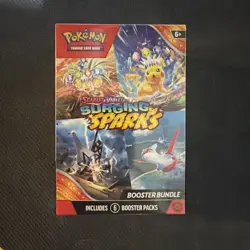 Pokemon x1 Surging Sparks Booster Bundle Box Factory Sealed! 6 Packs! - Image 1