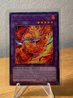 Fighting Flame Dragon - 1st Edition Rare MZMI-EN005 Yugioh - Image 1