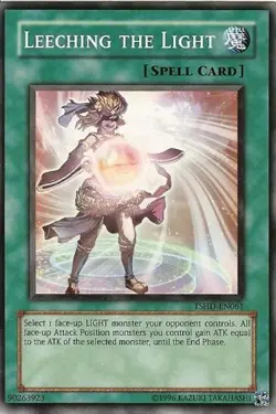Leeching the Light (TSHD-EN061) - Common Yu-Gi-Oh! - Image 1