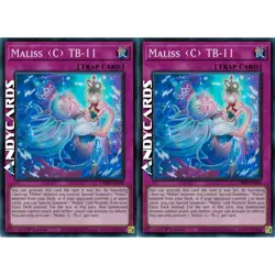 MALISS <C> TB-11 2x • Super R • CRBR EN024 • 1Ed • Yugioh! • ANDYCARDS - Image 1