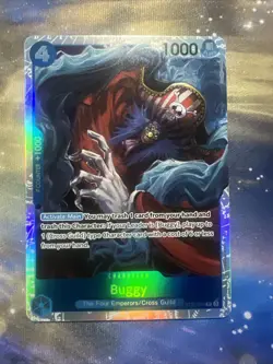 ST25-004 Buggy : Super Rare English One Piece TCG Card : ST25: Starter Deck - BL - Image 1