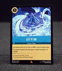 Let It Go 163/204 Disney Lorcana First Chapter Non-Foil NM - Image 1