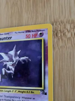 Pokemon Haunter 6/62 HOLO Fossil 1999 WOTC TCG Card - MP - Image 4