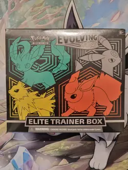 Pokemon Card Evolving Skies Elite Trainer Box ETB (Sealed) New. - Image 1