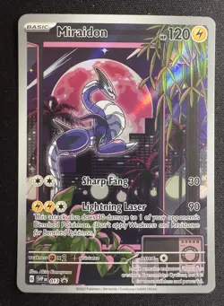 Miraidon 013 Scarlet & Violet Black Star Promo Pokemon Card Near Mint - Image 1