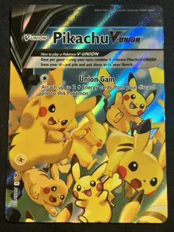 Pikachu V-Union SWSH139 Holofoil Promo Sword & Shield Promo Card NM FAST SHIP!! - Image 1