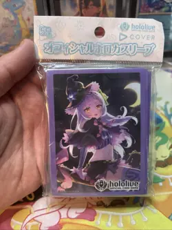 Hololive Official Card Game Murasaki Shion sleeves 55 ct new sealed - Image 1