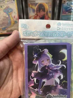 Hololive Official Card Game Murasaki Shion sleeves 55 ct new sealed - Image 2