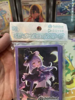 Hololive Official Card Game Murasaki Shion sleeves 55 ct new sealed - Image 3
