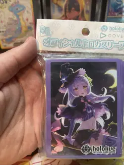 Hololive Official Card Game Murasaki Shion sleeves 55 ct new sealed - Image 5