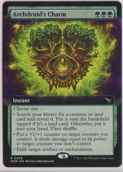 MTG Archdruid's Charm (Extended Art) Murders at Karlov Manor Regular - Image 1
