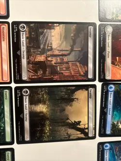 MTG Assassin’s Creed Basic Land Common Full Art Set Of 10 X4 1 Playset Of Each - Image 4